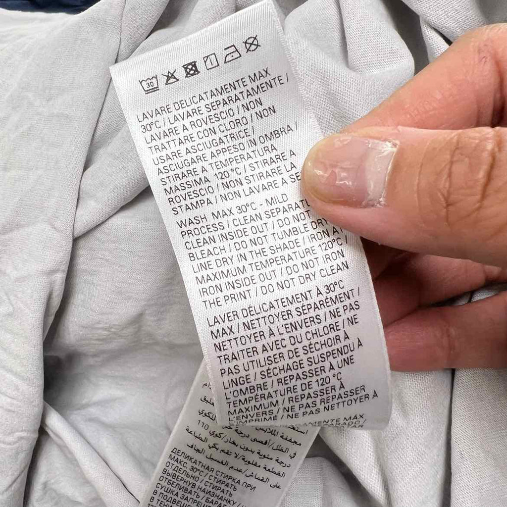 Balenciaga T-Shirt "OVERSIZED" Grey Used Size XL