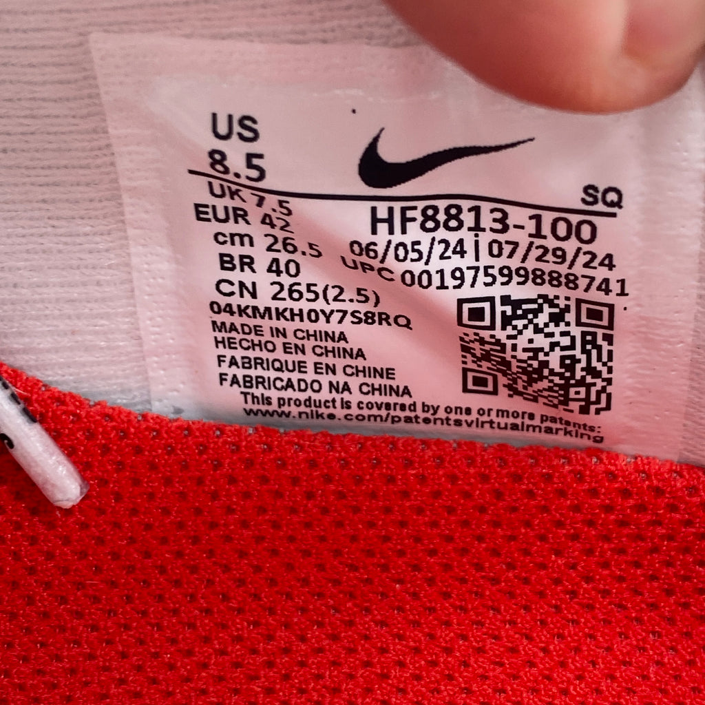 Nike Air Max 1 '87 SP "Supreme White" 2025 New Size 8.5