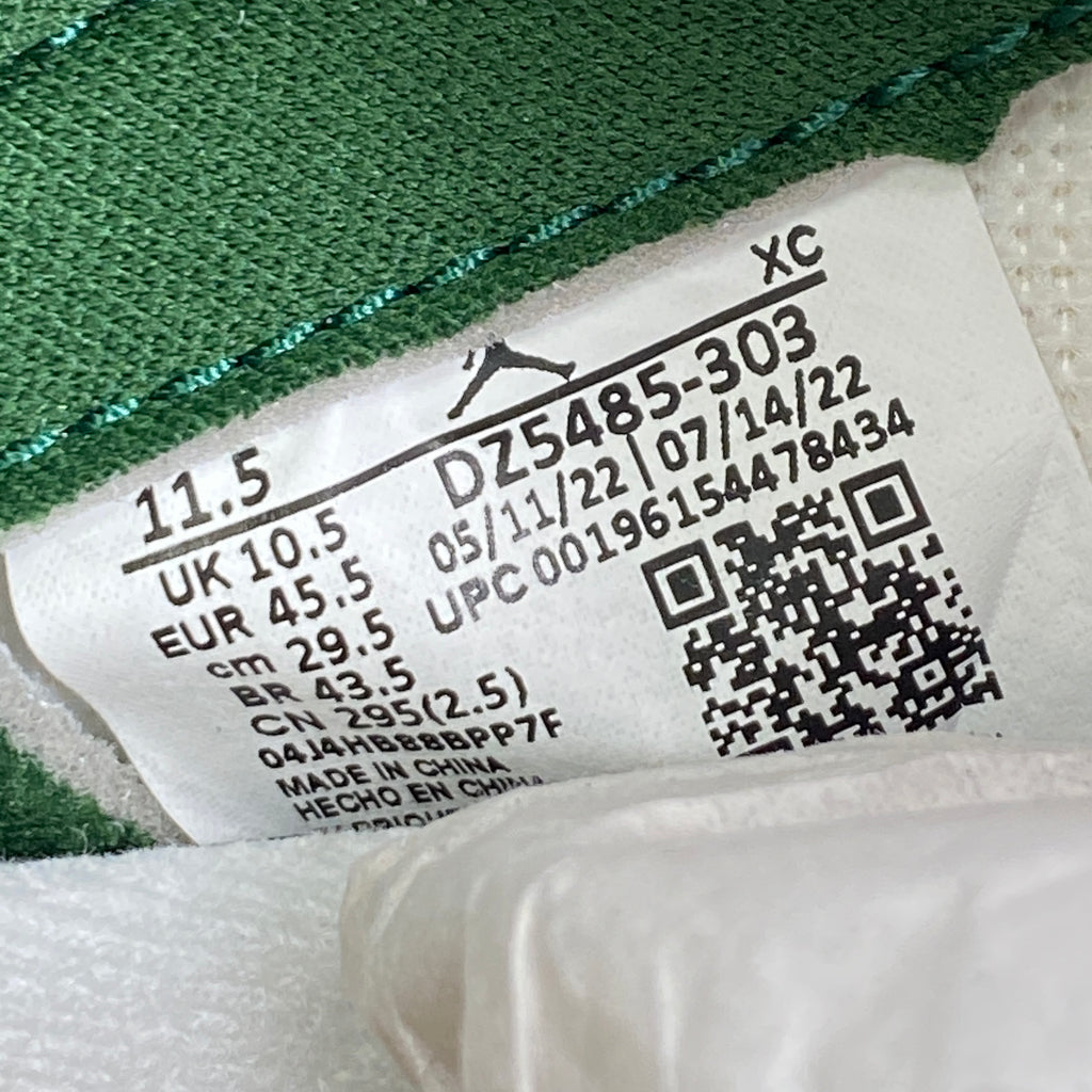 Air Jordan 1 Retro High "Gorge Green" 2022 New Size 11.5