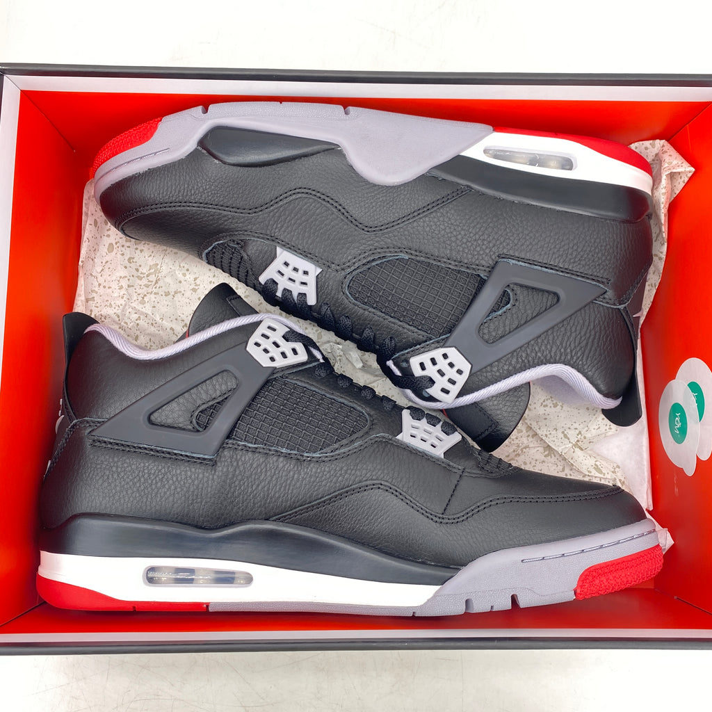 Air Jordan 4 Retro "Bred Reimagined" 2024 New Size 13