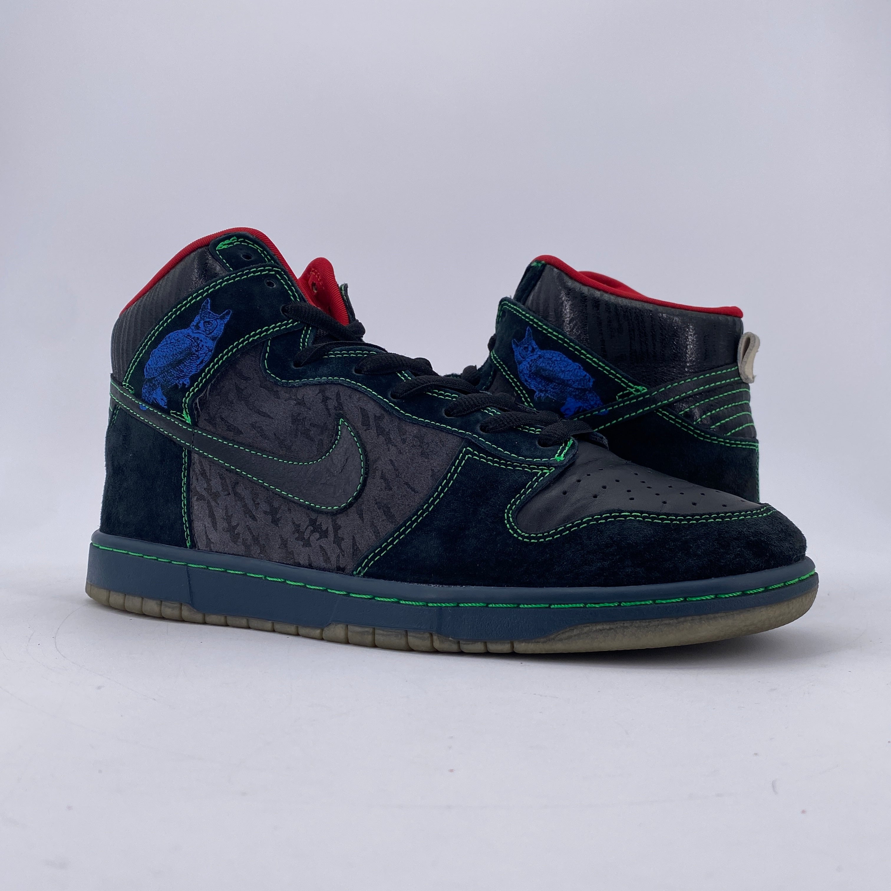 Nike SB Dunk High &quot;Twin Peaks&quot; 2009 Used Size 11.5