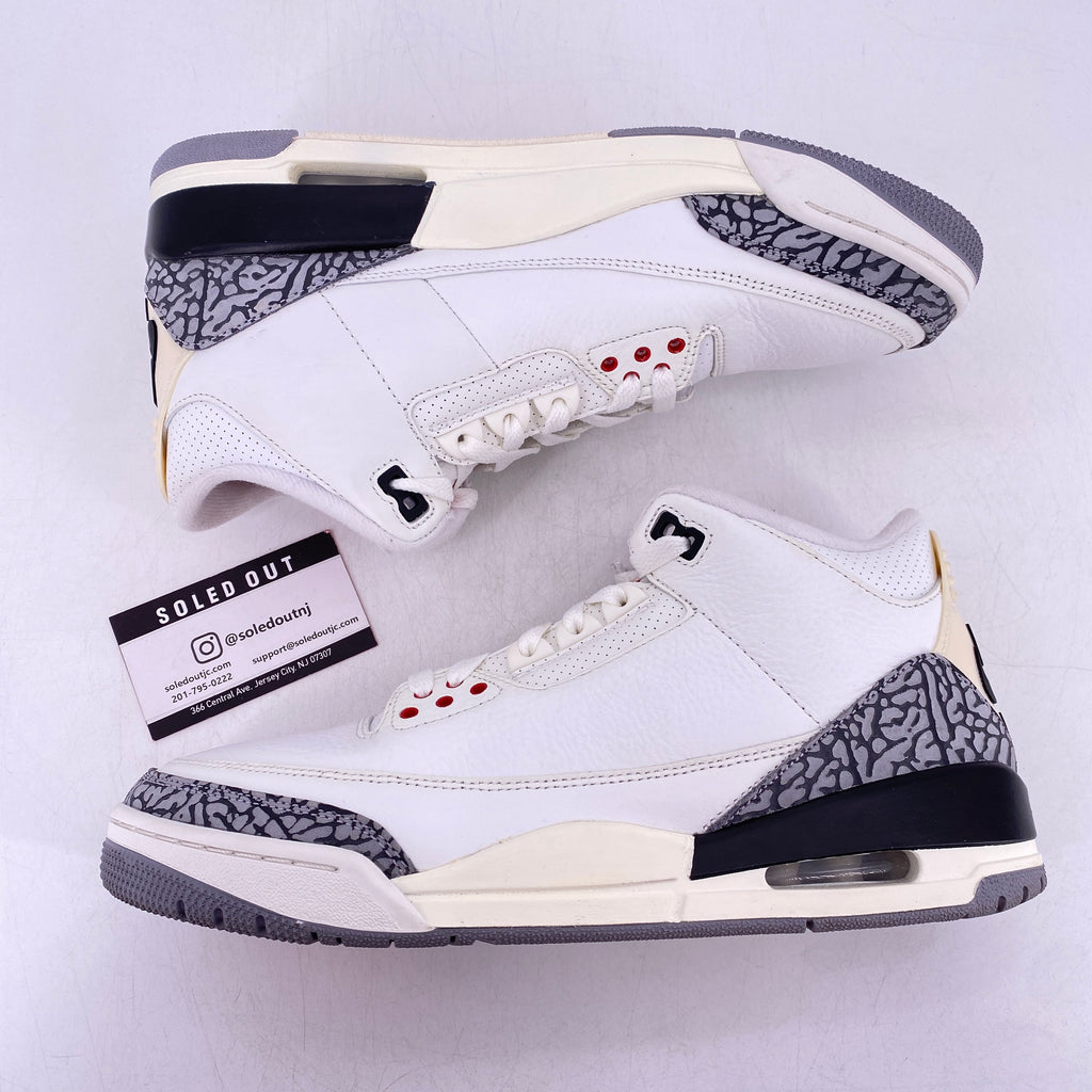 Air Jordan 3 Retro "White Cement Reimagined" 2023 Used Size 10