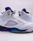 Air Jordan 5 Retro "Grape" 2013 New Size 8.5