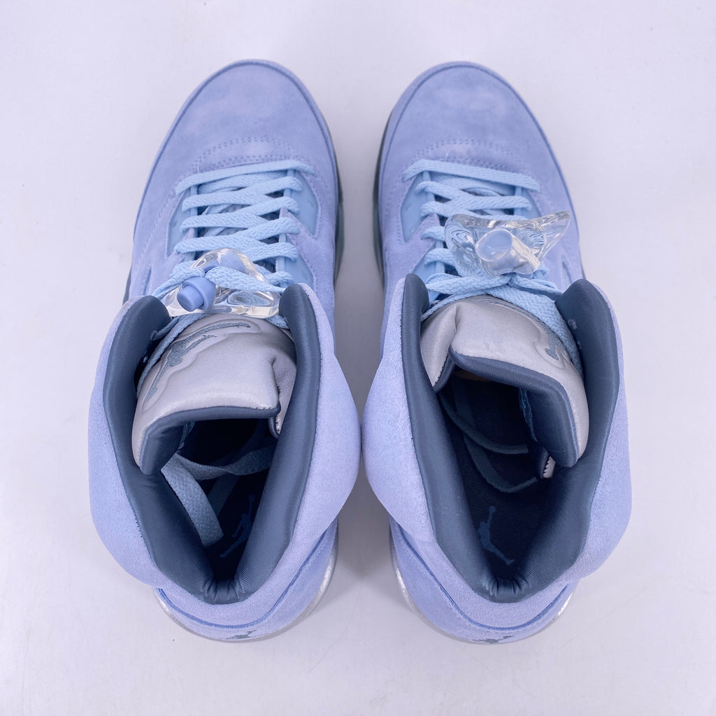 Air Jordan (W) 5 Retro "Blue Bird" 2021 New Size 11.5W