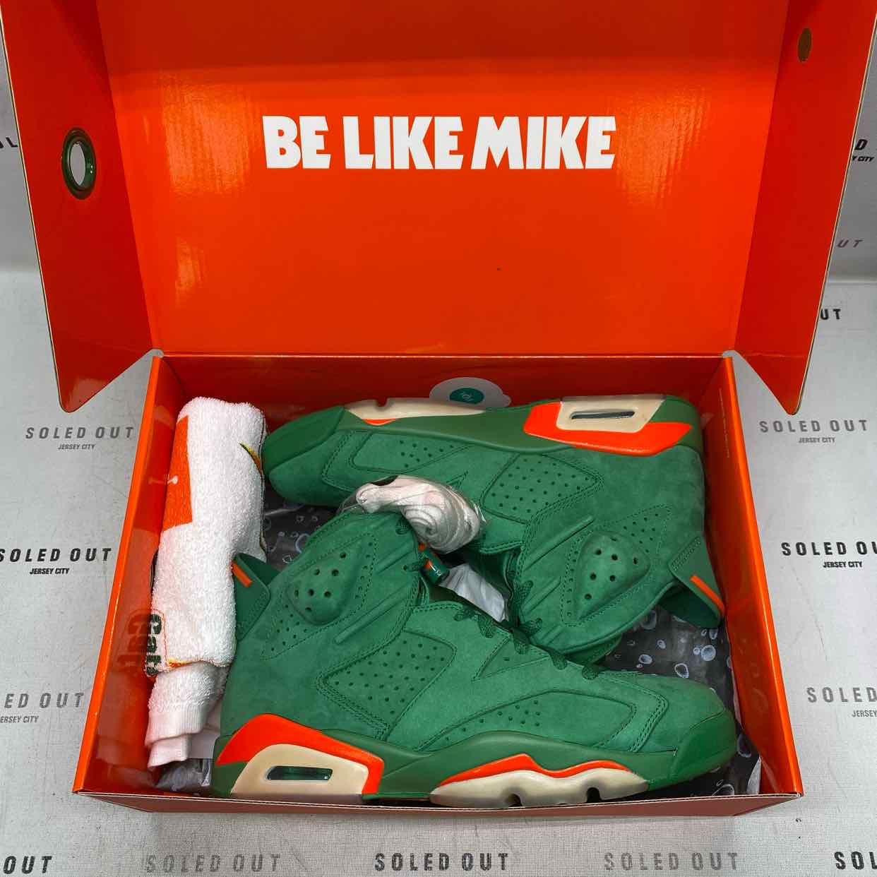 Air Jordan 6 Retro "Gatorade Green" 2017 New Size 8.5