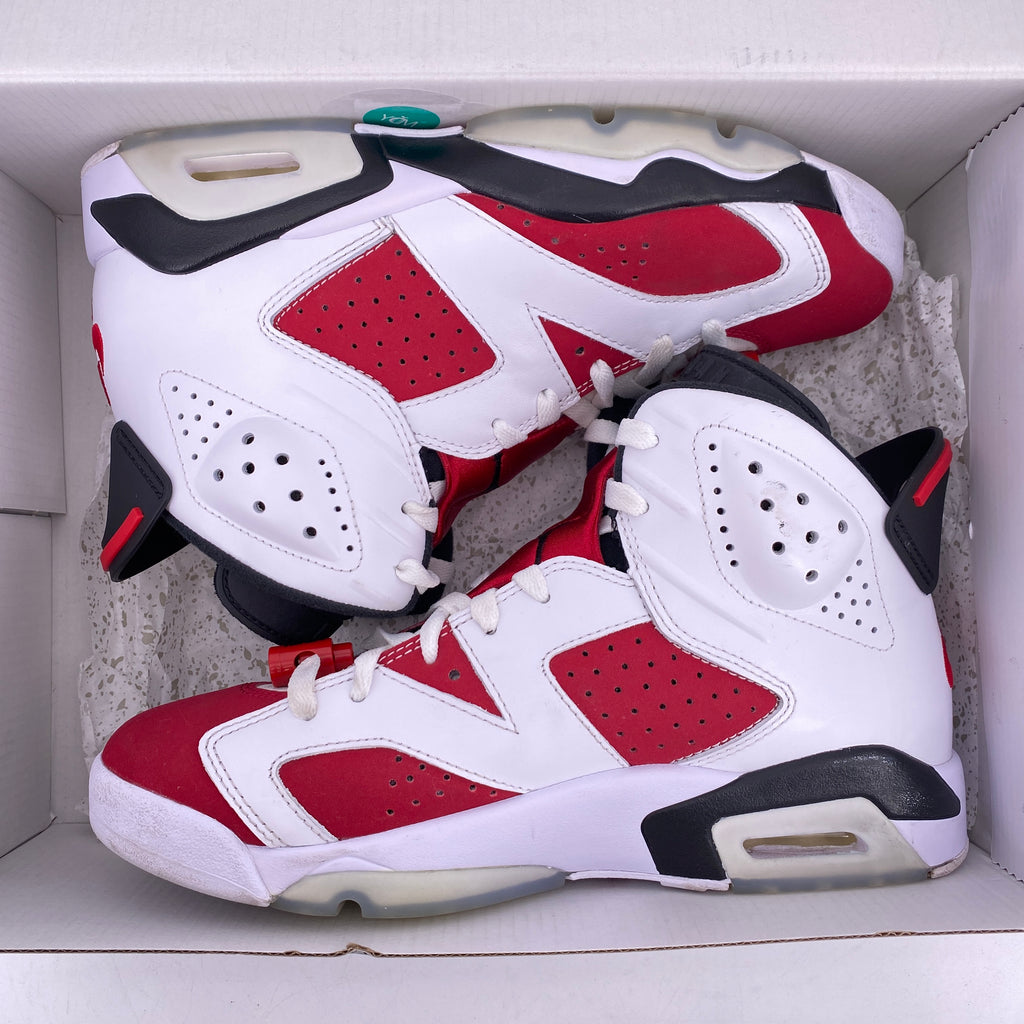 Air Jordan 6 Retro "Carmine" 2021 Used Size 7.5