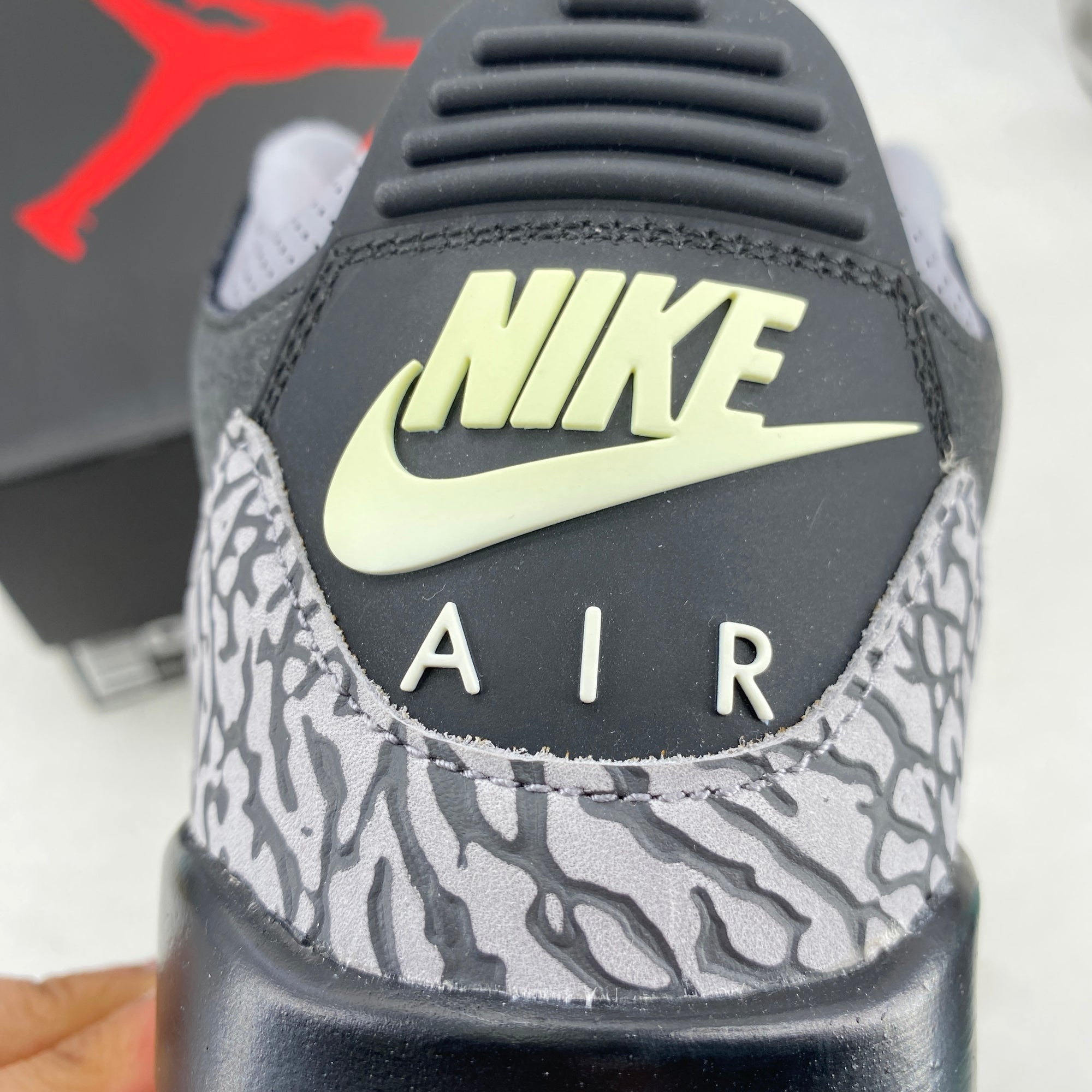 Air Jordan 3 Retro &quot;Black Cement&quot; 2018 New Size 8.5