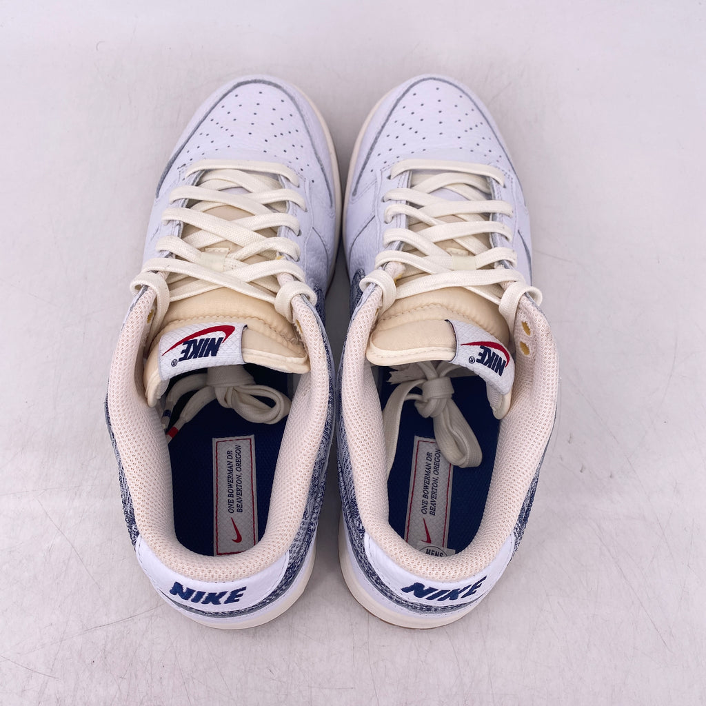 Nike Dunk Low "New Americana Washed Denim" 2023 Used Size 9.5
