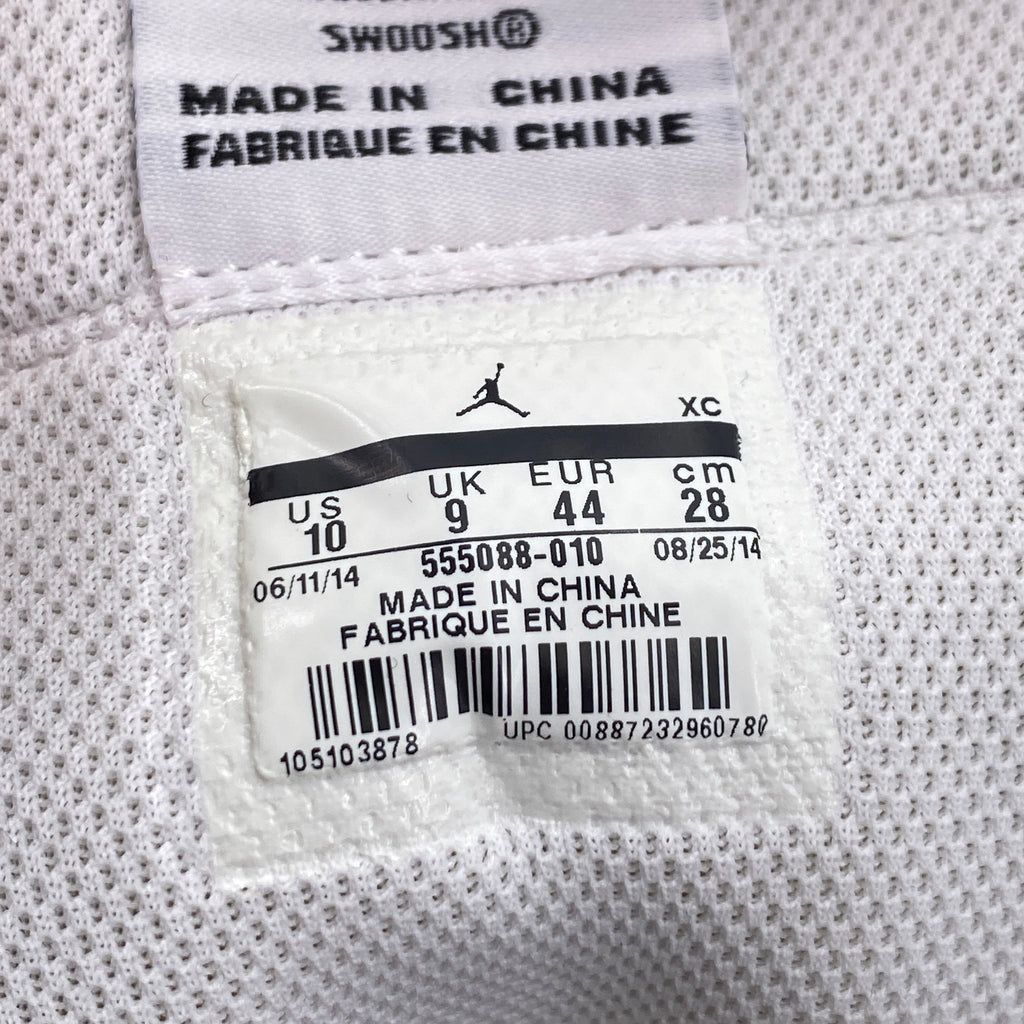 Air Jordan 1 Retro High OG "Black White" 2014 New Size 10