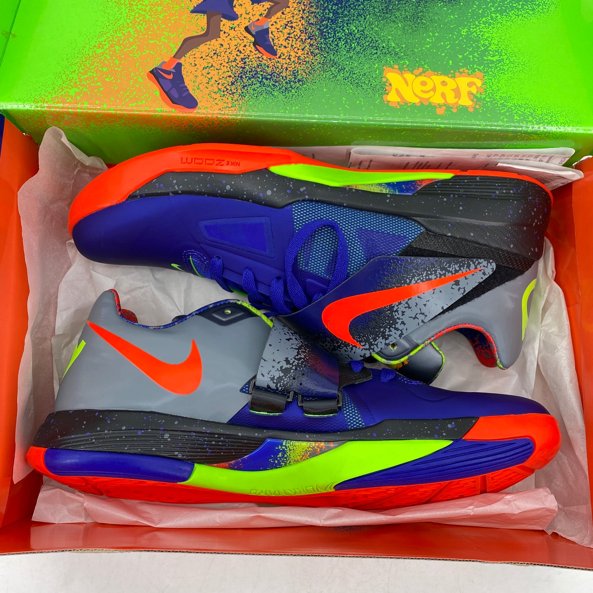 Nike KD 4 &quot;Nerf&quot; 2024 New Size 11