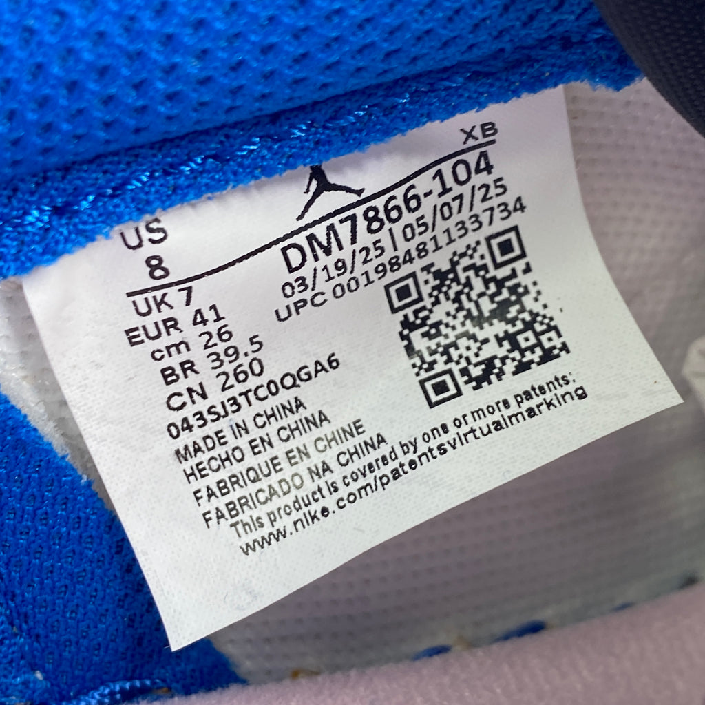 Air Jordan 1 Low OG SP "Travis Fragment Military Blue" 2025 New Size 8