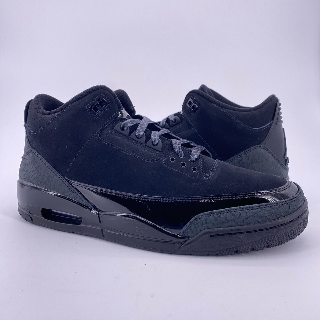 Air Jordan 3 Retro "Black Cat" 2025 New Size 12