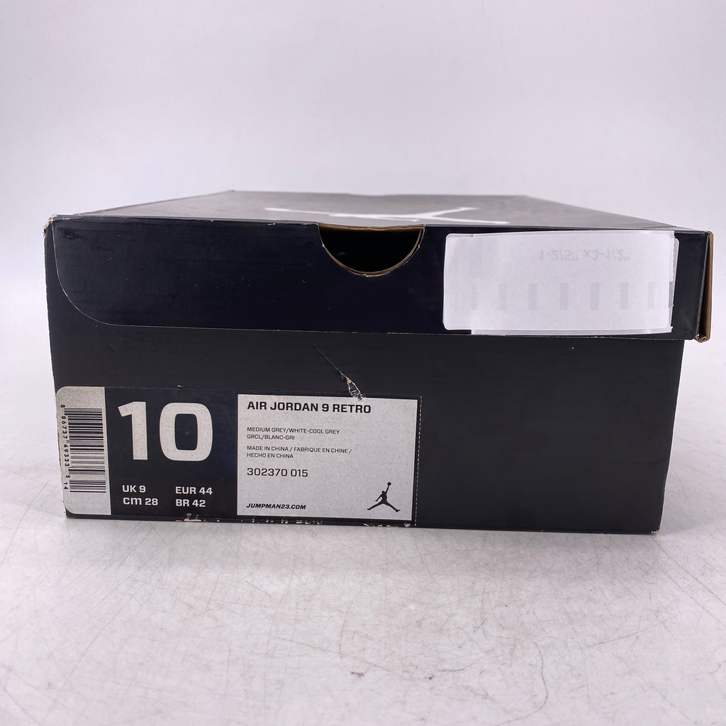 Air Jordan 9 Retro "Cool Grey" 2012 Used Size 10