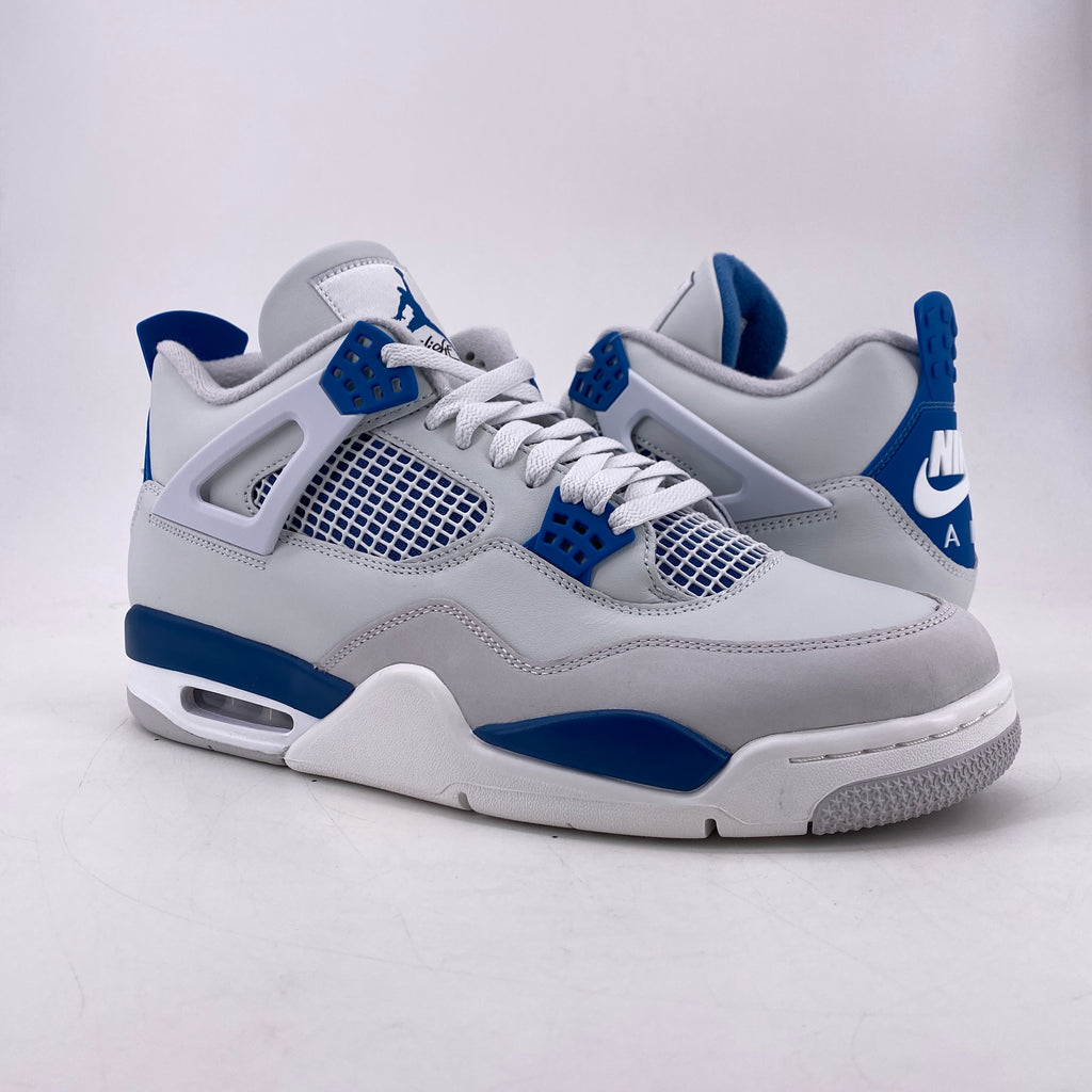 Air Jordan 4 Retro "Military Blue" 2024 New Size 12