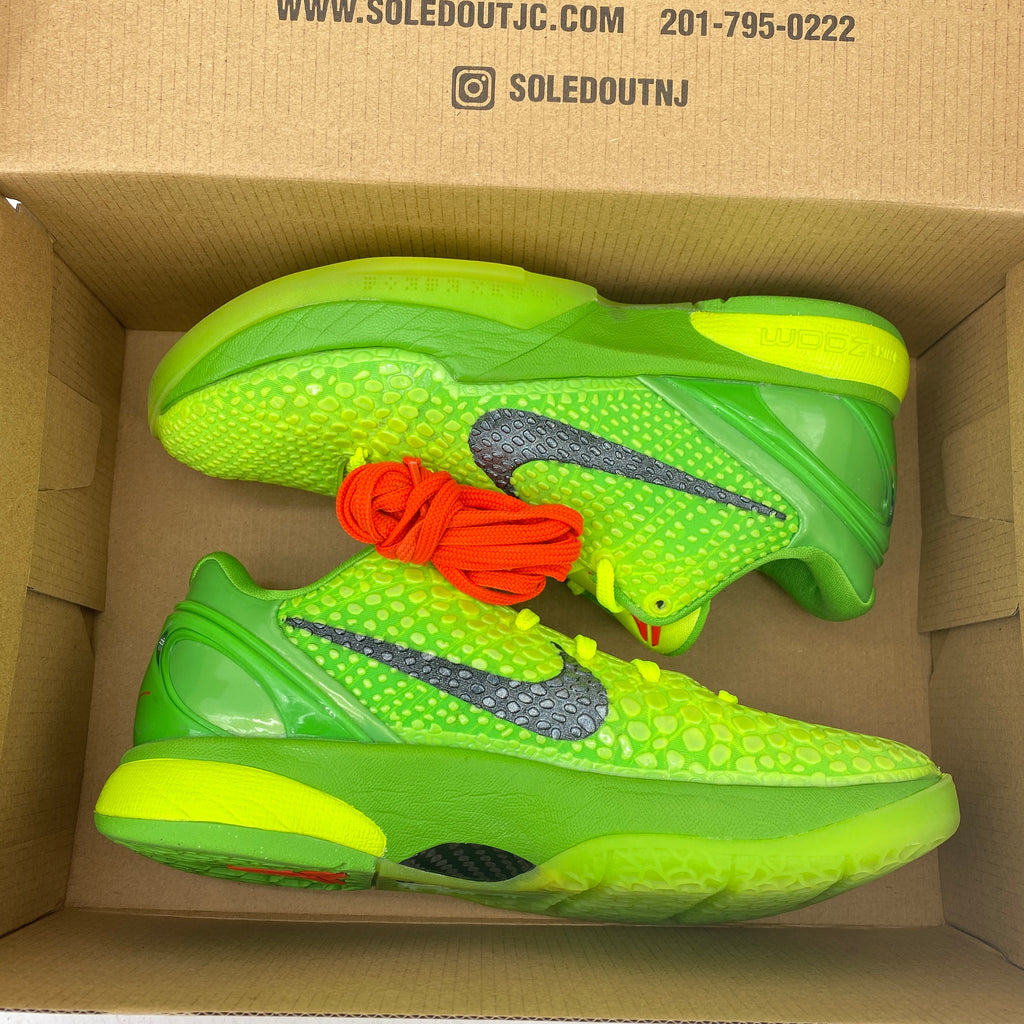 Nike Kobe 6 Protro "Grinch" 2020 Used Size 7