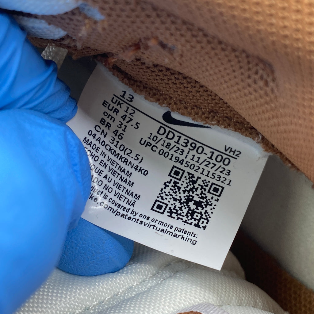 Nike Dunk Low "Medium Curry" 2021 Used Size 13