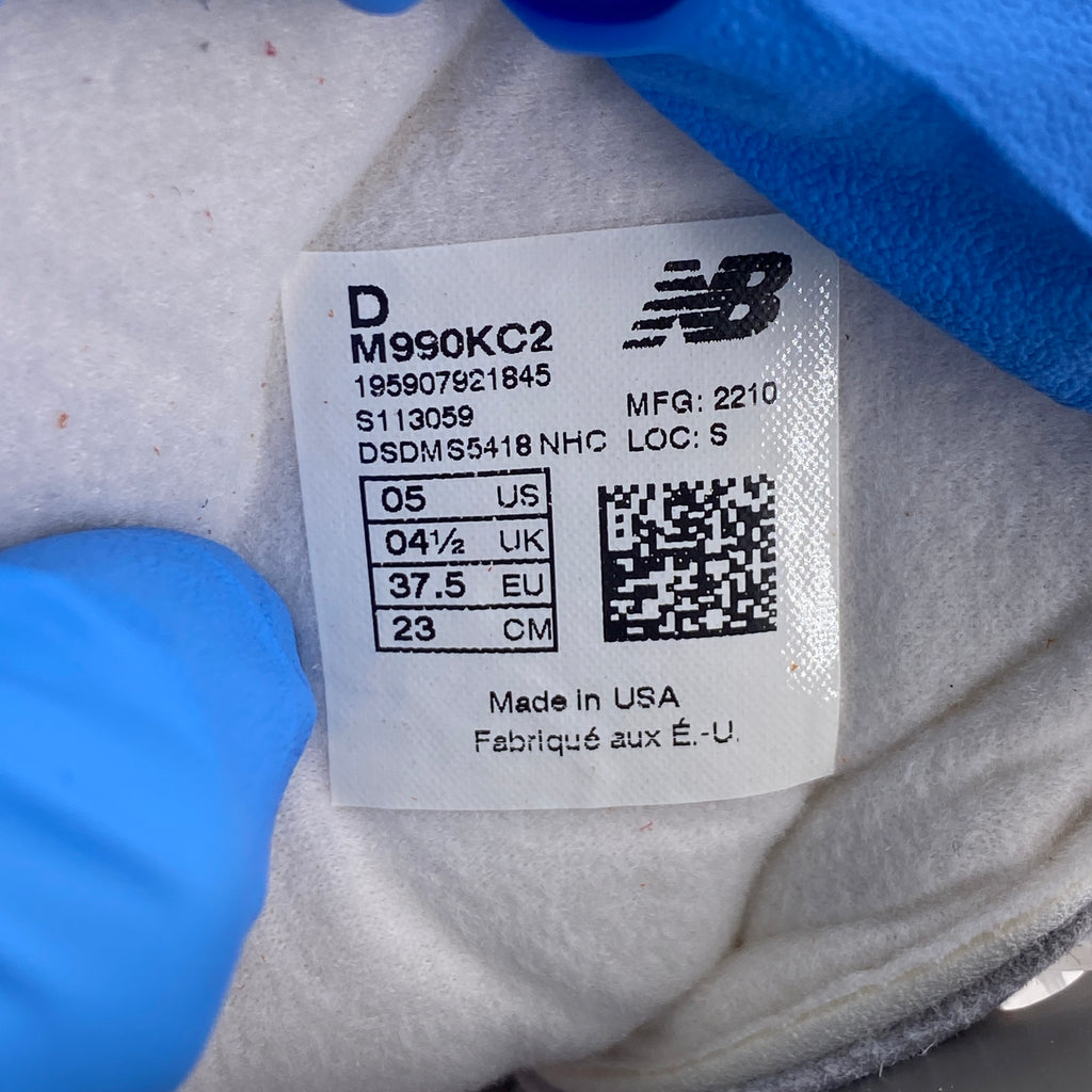 New Balance 990V2 "Kith Cyclades" 2022 New Size 5
