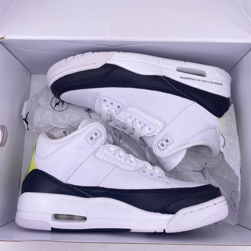 スニーカー Fragment Design x NIKE Air Jordan 3 Retro SP 'White' (2020) New Air Jordan 3 Fragment Design White 2020 Size 11.5 Rare