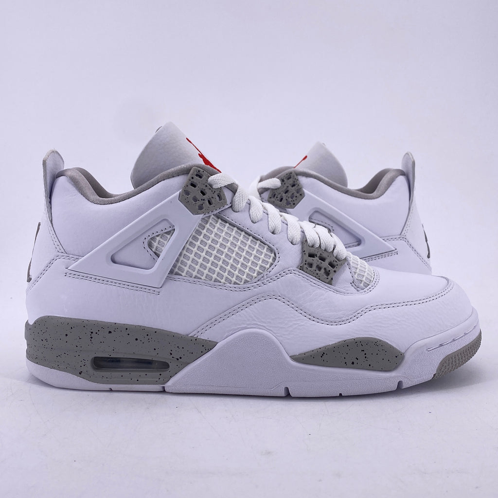 Air Jordan 4 Retro "White Oreo" 2021 New Size 9