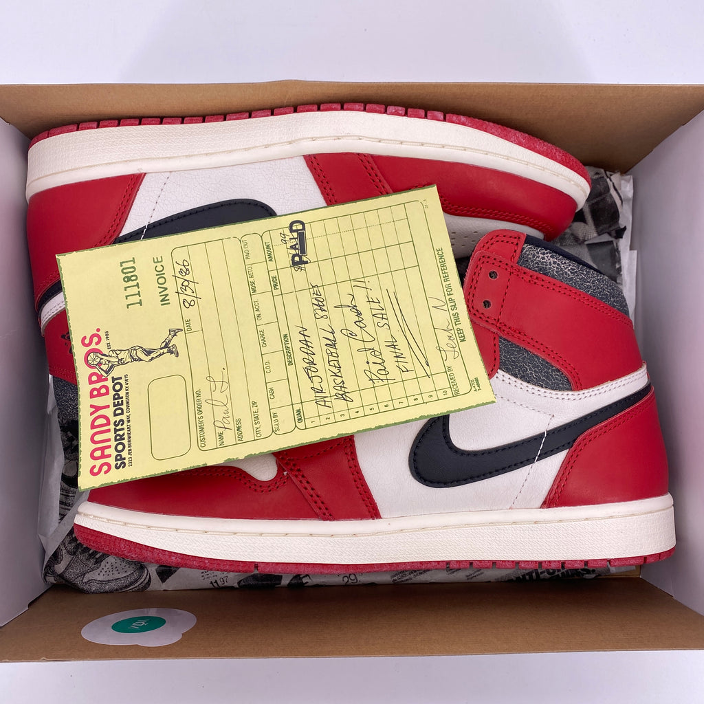 Air Jordan 1 Retro High OG "Lost And Found" 2022 New Size 9