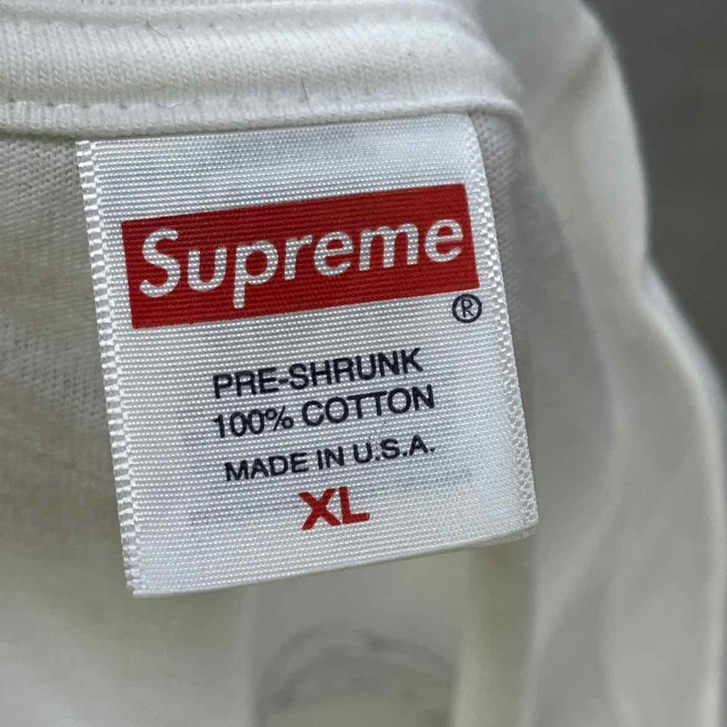 Supreme T-Shirt "MISS PIGGY" White Used Size XL