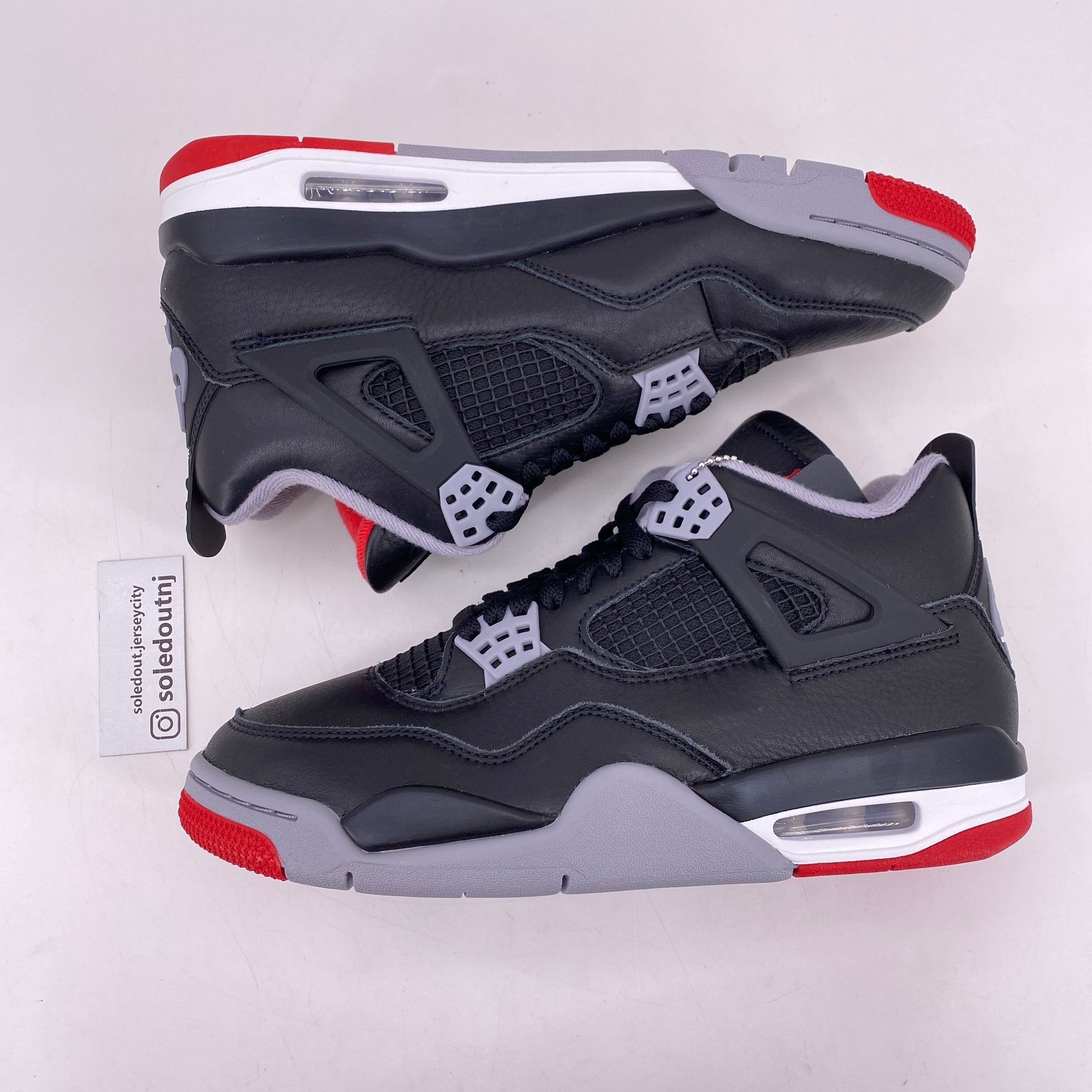 Air Jordan 4 Retro &quot;Bred Reimagined&quot; 2024 New Size 8