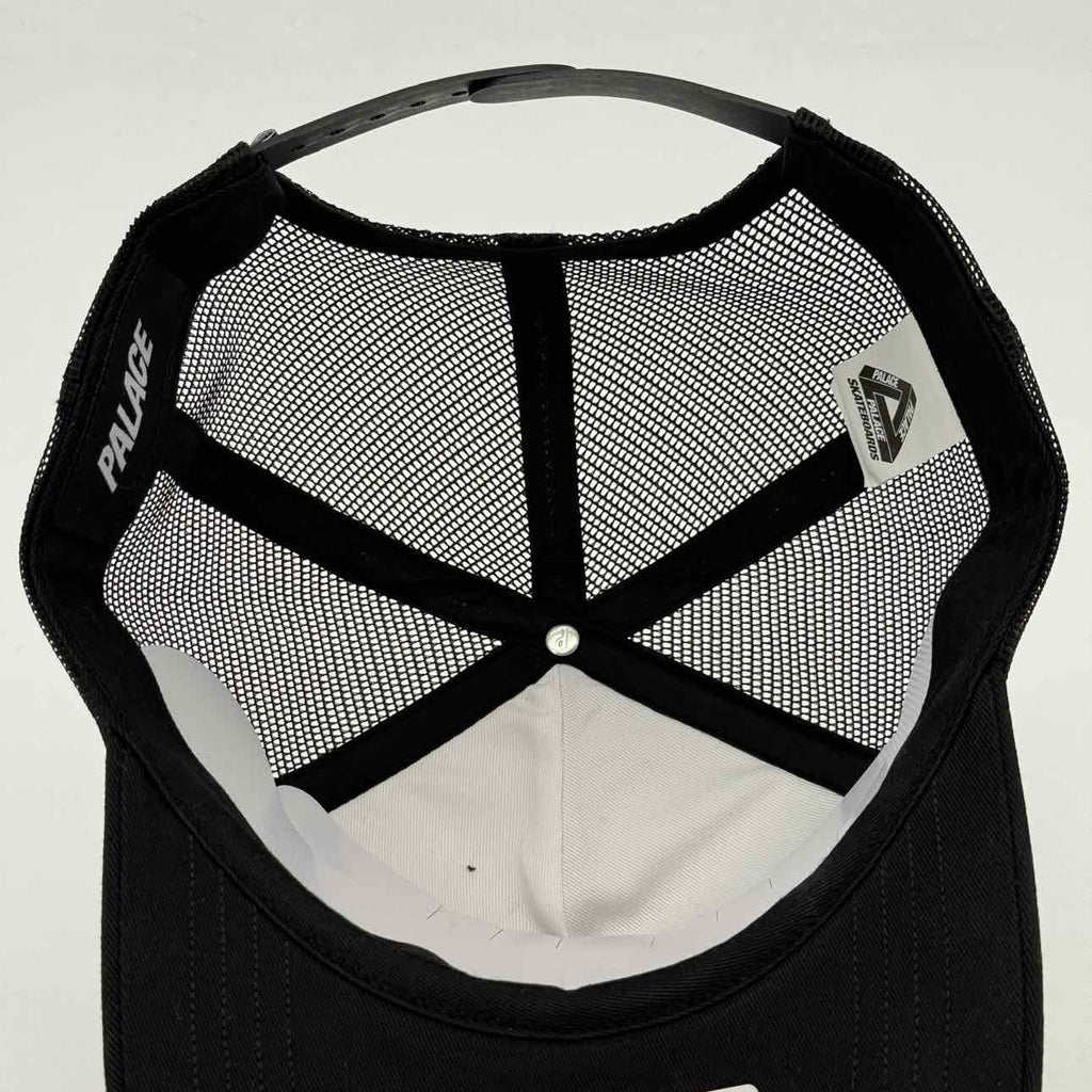 Palace Trucker Hat "EVIL" New Black Size OS