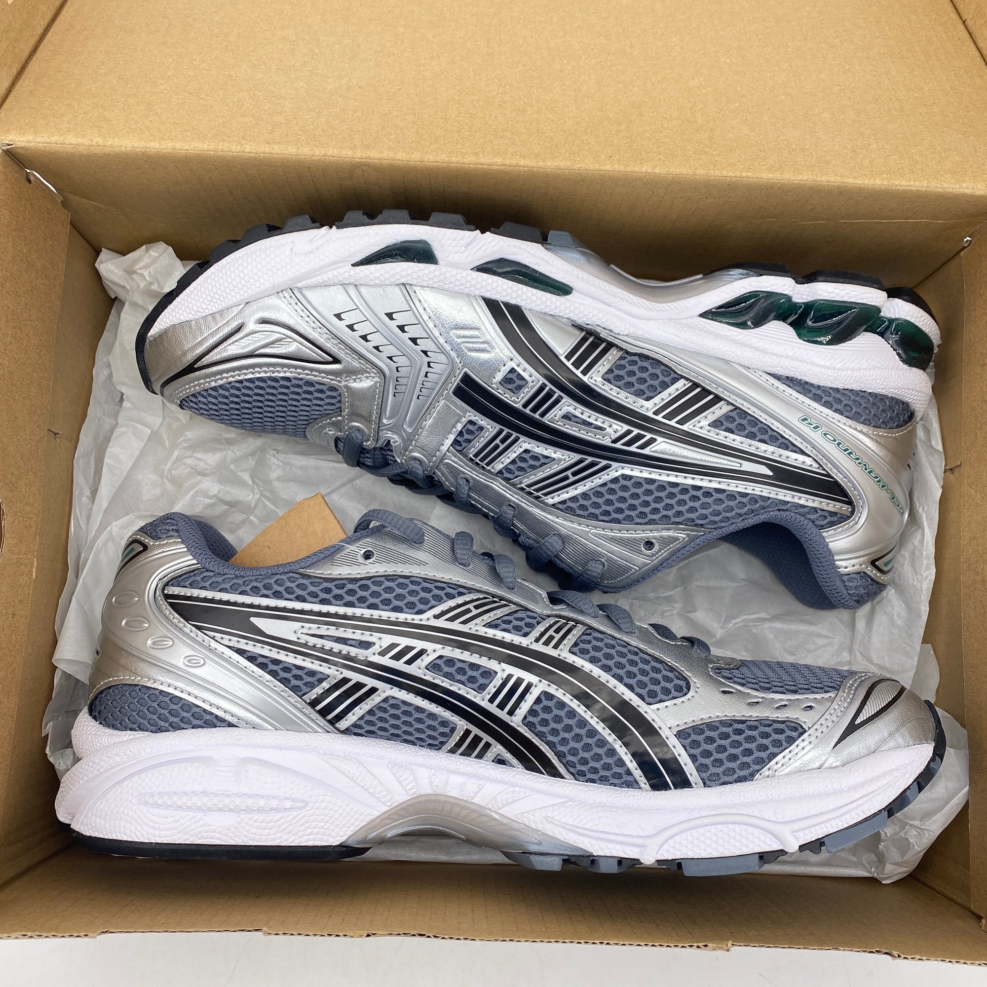 Asics Gel-Kayano 14 &quot;Metropolis Jasper Green&quot; 2024 New Size 7.5