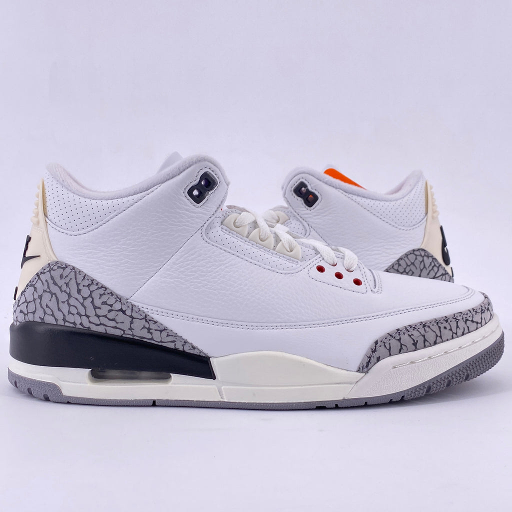 Air Jordan 3 Retro "White Cement Reimagined" 2023 New Size 10.5