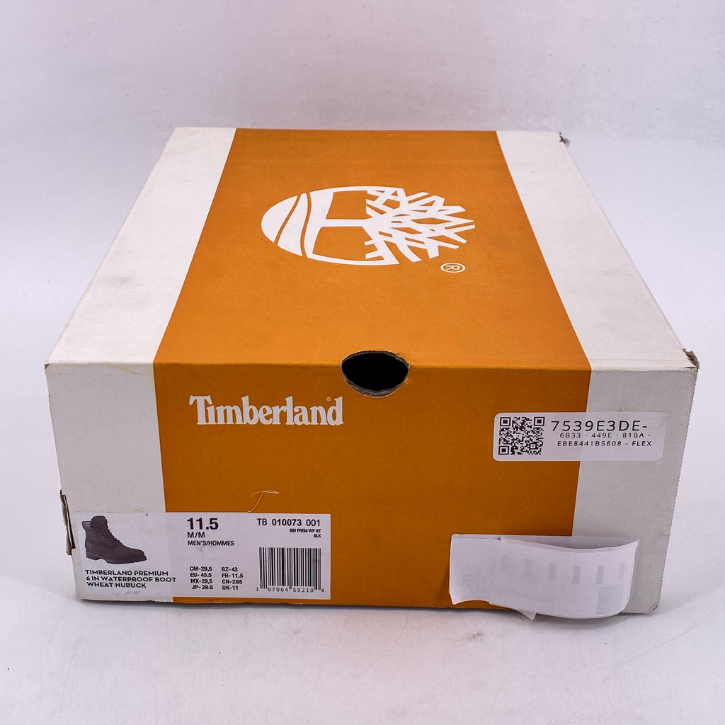 Timberland 6 Inch Boot "Black"  New Size 11.5