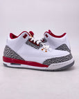 Air Jordan (GS) 3 Retro "Cardinal" 2022 New (Cond) Size 7Y