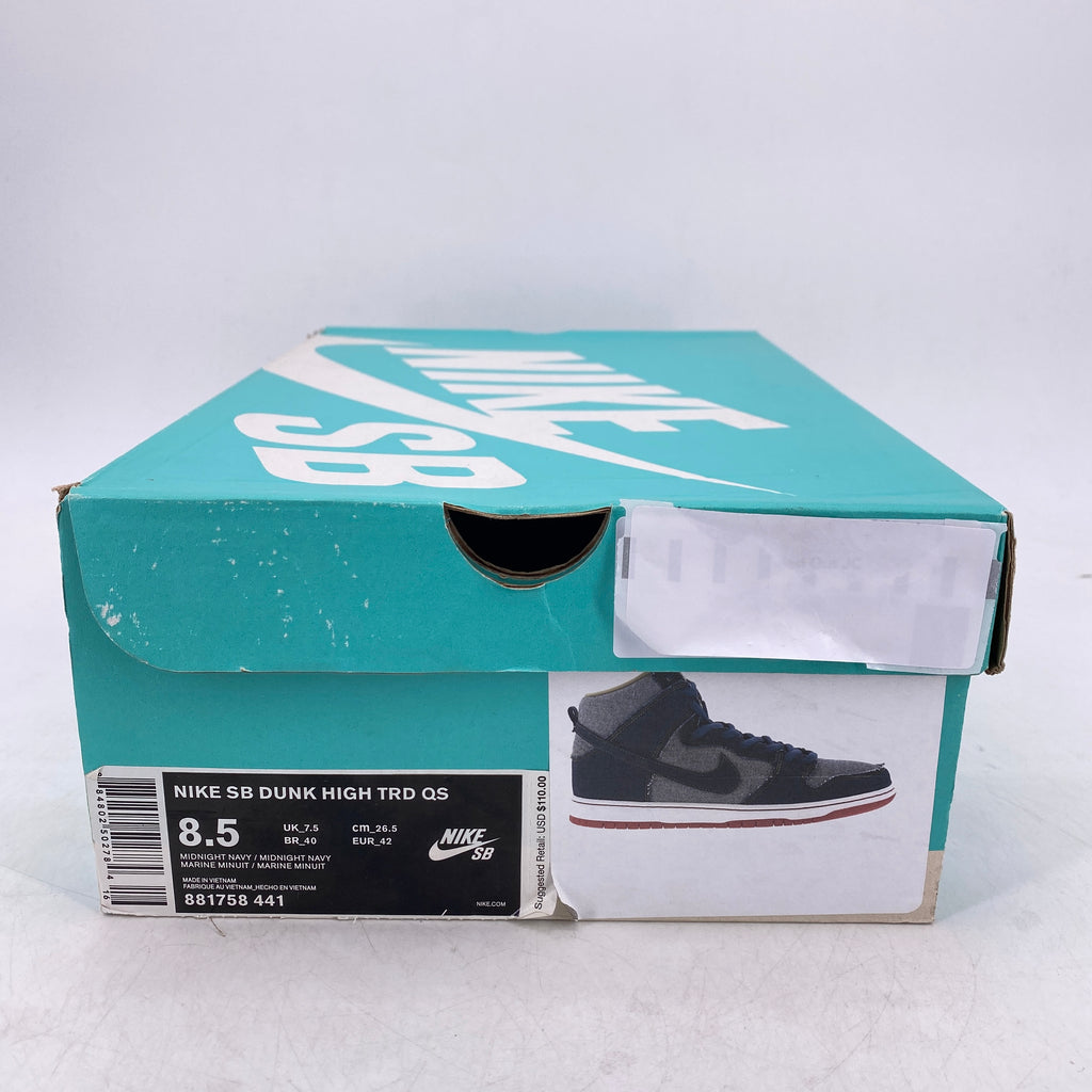 Nike SB Dunk High "Reese Forbes Denim" 2017 Used Size 8.5