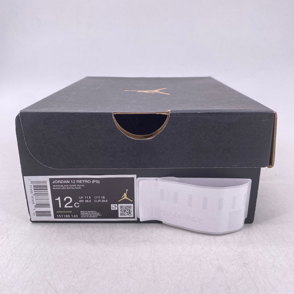 Air Jordan (PS) 12 Retro "Blueberry" 2024 New Size 12c