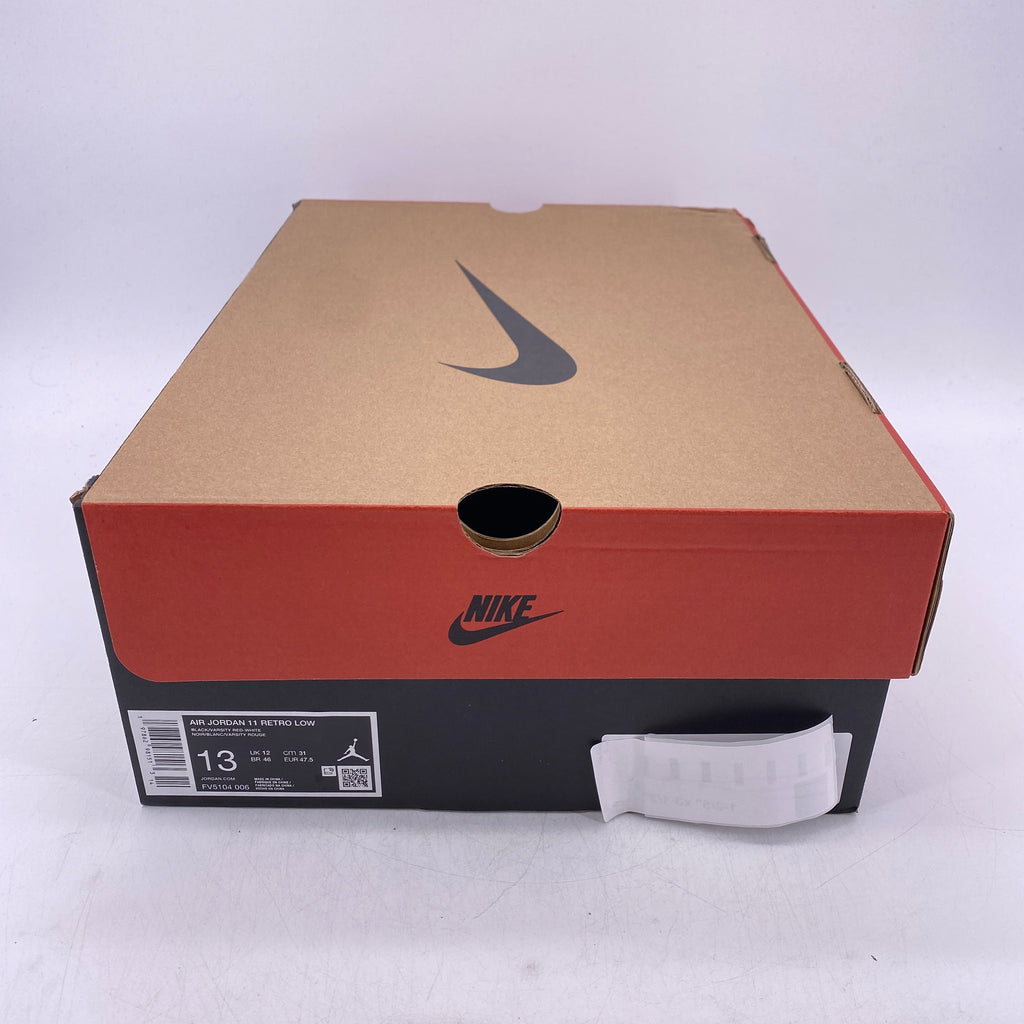 Air Jordan 11 Retro Low "Bred" 2025 New Size 13