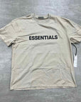Fear of God T-Shirt "ESSENTIALS" Olive New Size L