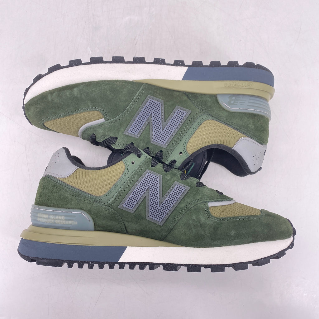 New Balance 574 "Stone Island Dark Green" 2024 Used Size 8