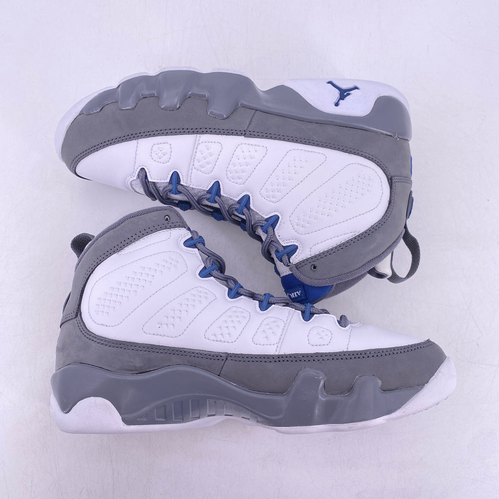 Air Jordan (GS) 9 Retro "Flint Grey French Blue" 2026 New Size 6.5Y