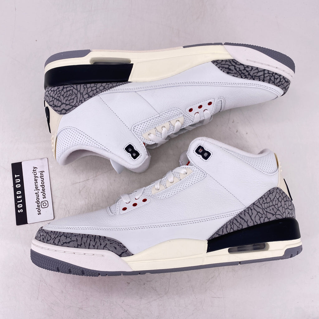 Air Jordan 3 Retro "White Cement" 2023 New Size 14