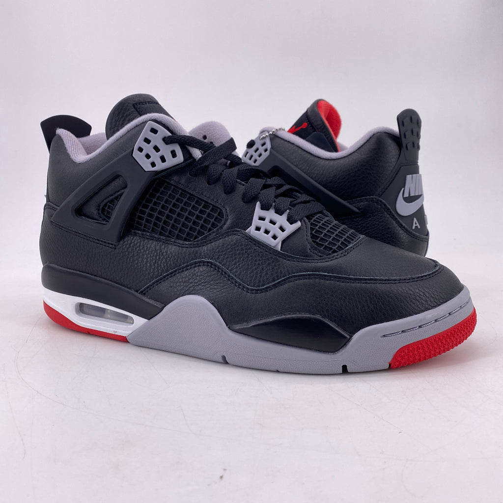 Air Jordan 4 Retro "Bred Reimagined" 2024 New Size 10