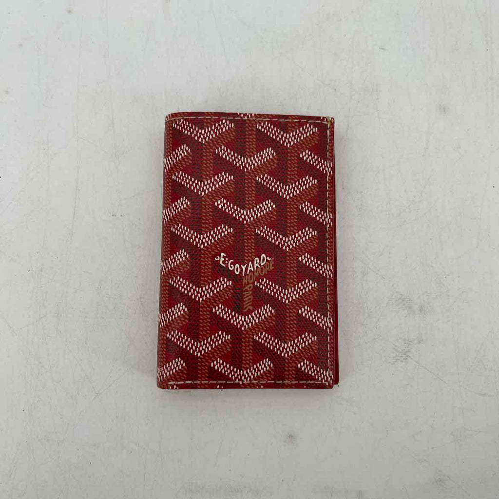 Goyard Wallet "SAINT PIERRE" New Red Size OS