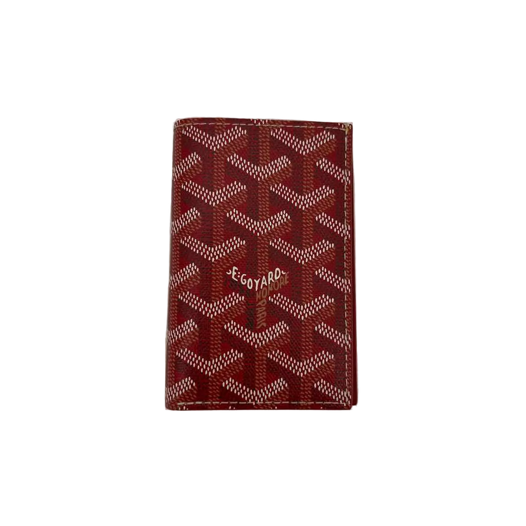 Goyard Wallet "SAINT PIERRE" New Red Size OS