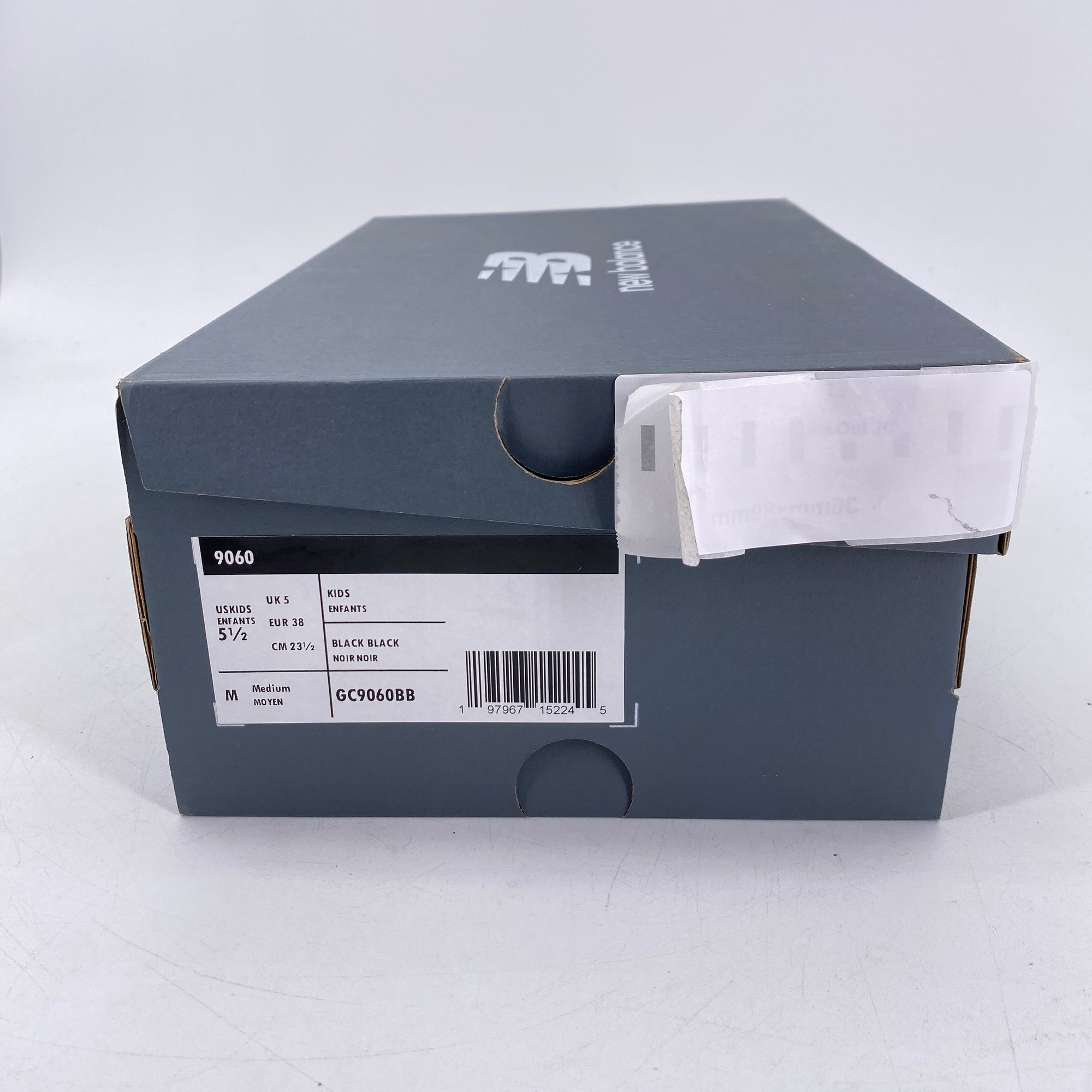 New Balance (GS) 9060 &quot;Triple Black&quot; 2025 New Size 5.5Y
