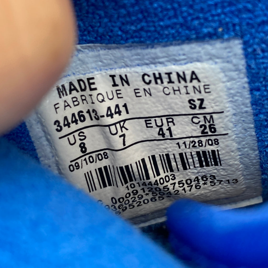 Air Jordan 1 Retro High "Sapphire" 2008 Used Size 8