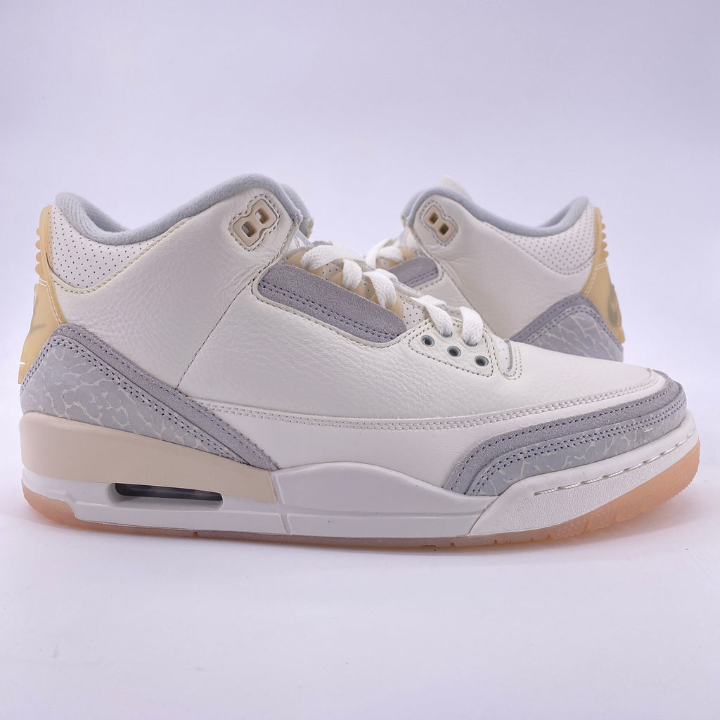 Air Jordan 3 Retro "Craft Ivory" 2024 New Size 9