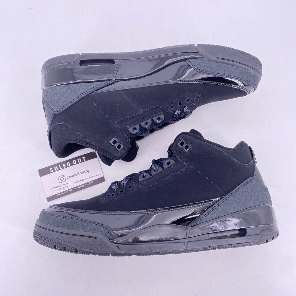 Air Jordan 3 Retro "Black Cat" 2025 New Size 11.5