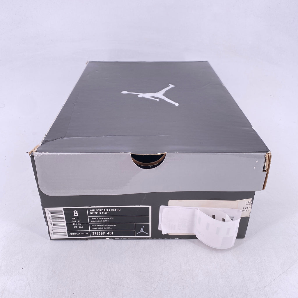 Air Jordan 1 Retro "Ruff N Tuff" 2009 Used Size 8