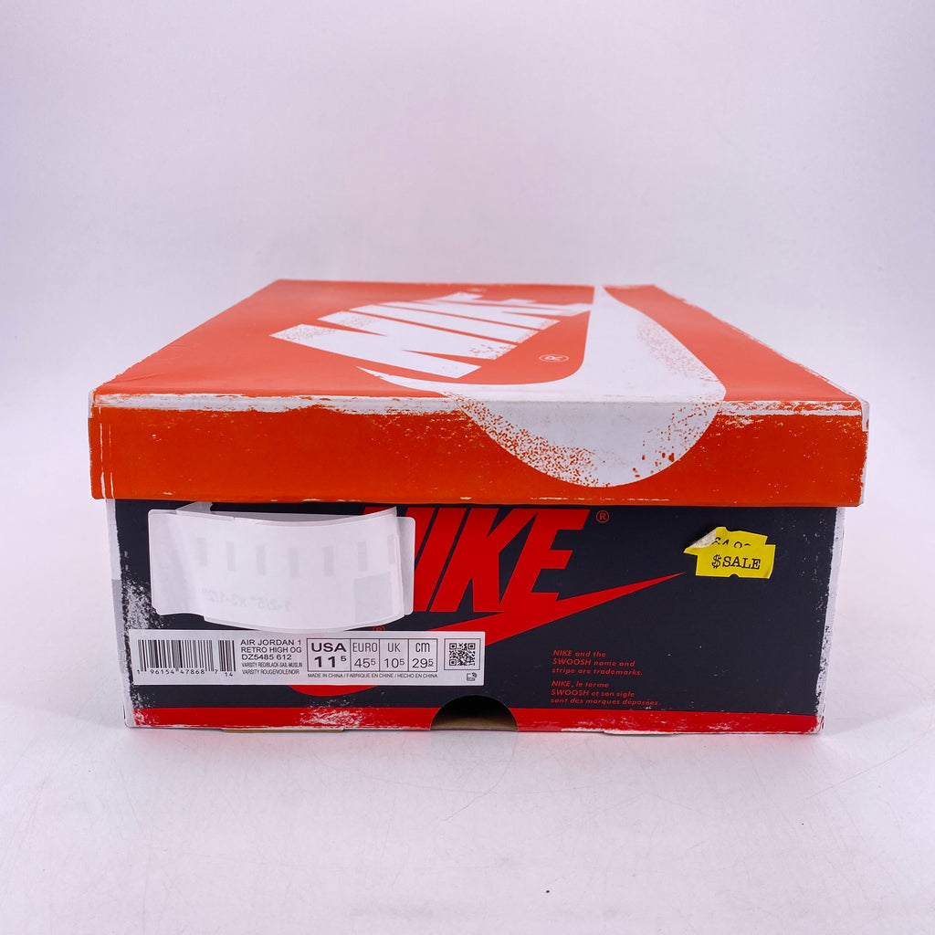 Air Jordan 1 Retro High OG "Lost And Found" 2022 New Size 11.5