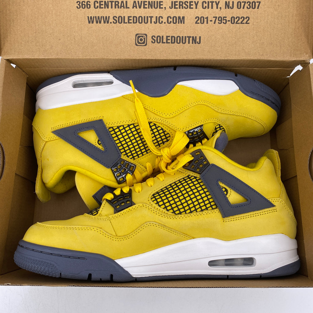 Air Jordan 4 Retro "Lightning" 2021 Used Size 11.5