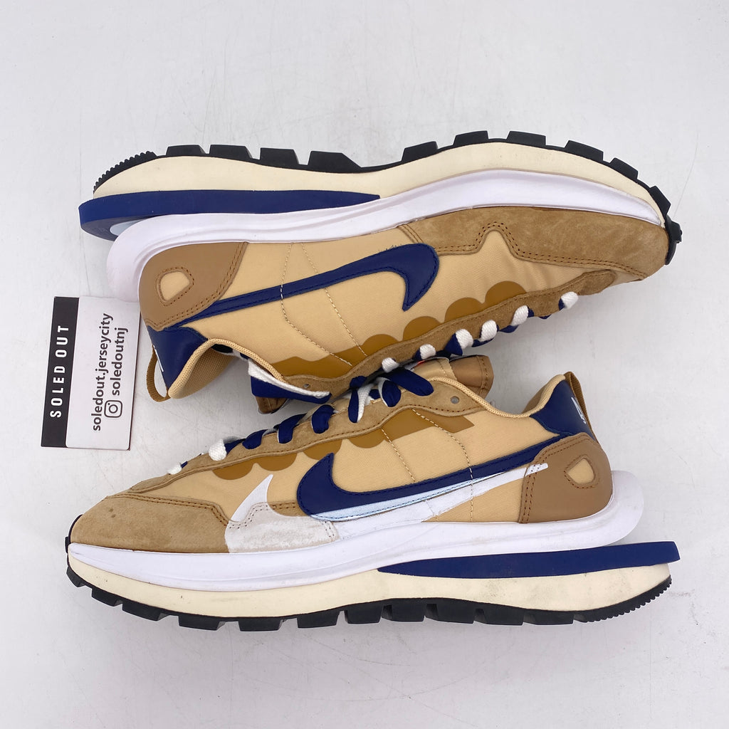 Nike Vaporwaffle / Sacai "Sesame Blue Void" 2021 New Size 9