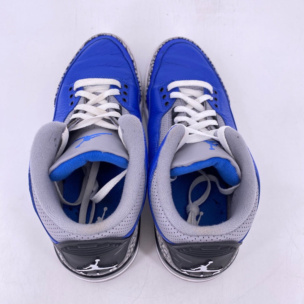 Air Jordan 3 Retro "Varisty Royal" 2020 Used Size 10.5